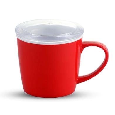 RFL Paris Mug 350 ML With Lid-White image