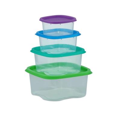 RFL Rainbow Cont 4 Pcs Set (Small Size) - Trans image