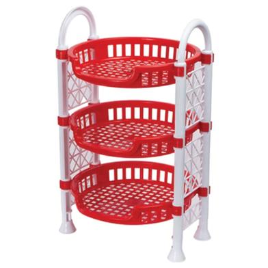 Buy RFL Round Mini Rack-Red and White Online | Rokomari.com