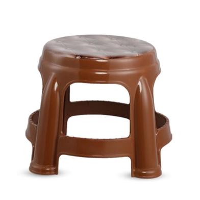 RFL Round Stool Medium (Printed) Eagle Brown image