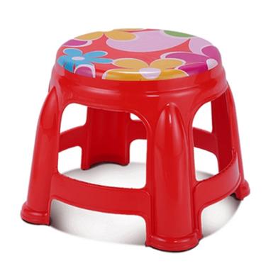 RFL Round Stool Medium (Printed) Red image