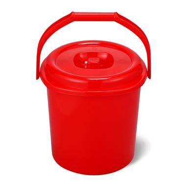 RFL Square Bucket With Lid 12L - Red image