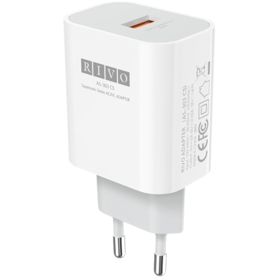 RIVO AS-303 CS 20W USB Adapter with Type-C Cable image