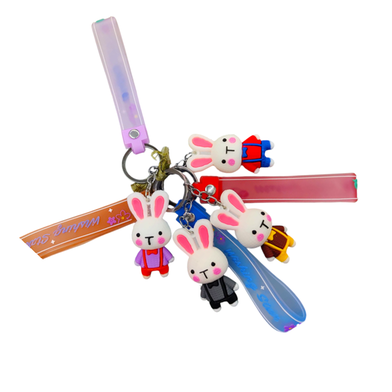 Rabbit Doll Key Ring image