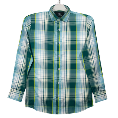 Rabbit Premium Quality Indian Fabrics Men’s Casual Check Shirt JS 223 image