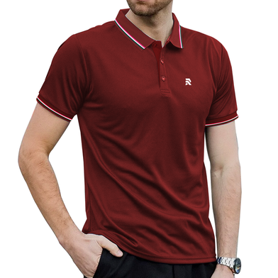 Rabbit Premium Quality Men’s Solid Polo T-shirt image