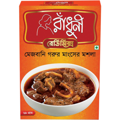 Radhuni Mejbani Beef Masala -68 gm image