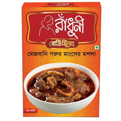 Radhuni Mejbani Beef Masala -68 gm image