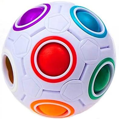 Rainbow Ball Magic Cube Fidget Toy Puzzle Magic Rainbow Ball Puzzle Fun Fidget image