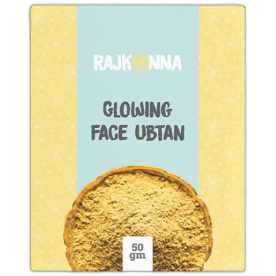 Rajkonna Face Glowing Ubtan - 50gm image