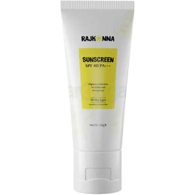 Rajkonna Sunscreen SPF 40 PA triple plus 60gm image