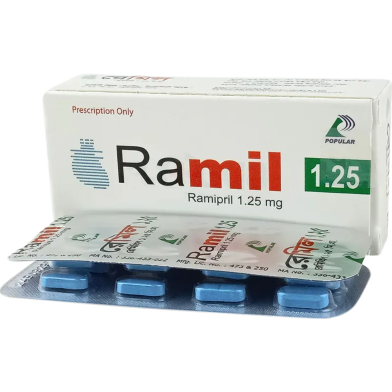 Ramil 1.25 mg Tablet 10's Strip image