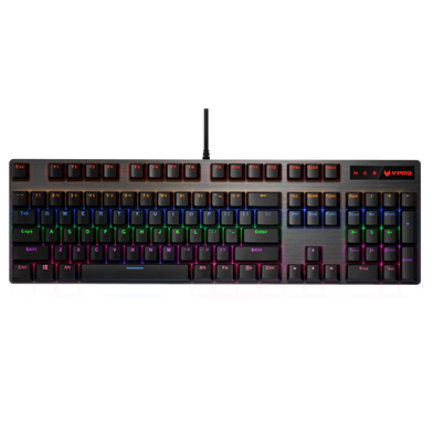 Rapoo V500PRO MT Multimode Wireless Blue Switch Mechanical Gaming Keyboard-Black image