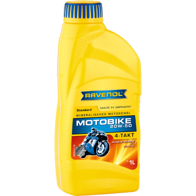 Ravenol Moto Bike 4-T Standard Sae 10W-40 Mineral - 1 Ltr image