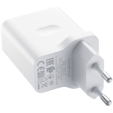 Realme 18W Quick Charge Power Adapter - White image