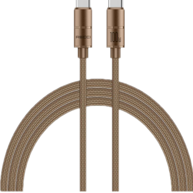Recci RS08CC 120cm Type-C To Type-C Warrior Fast Charging Data Cable image
