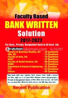 Recent Bank Written Solution 2017-2022 (Bangla English) image