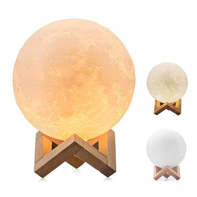 Rechargeable 3D Moon Lamp image