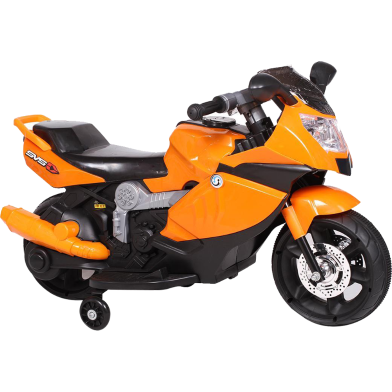 Rechargeable Bmw Mini Bike For Kids- Orange image