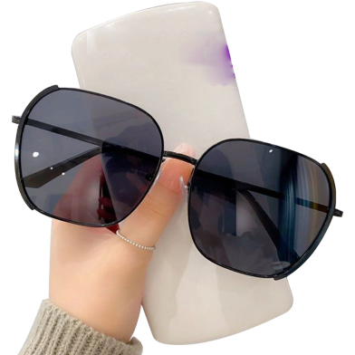 Rectangle Oversized Vintage Sunglasses for Women Big Frame Square image