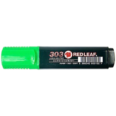 Red Leaf 303 Highlighter Pen 1 Pcs image