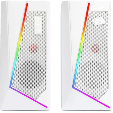 Redragon GS520 Anvil 2.0 Channel RGB Speakers (White) image