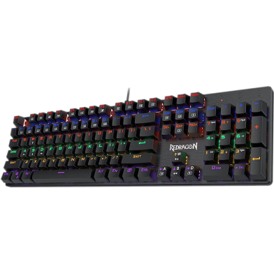 Redragon K608 Valheim Rainbow Gaming Keyboard 104 Keys Nkro Mechanical Keyboard image