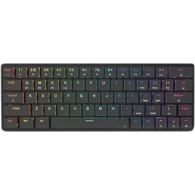 Redragon K624 Elise Pro Low Profile Blue Switch Mechanical Keyboard image