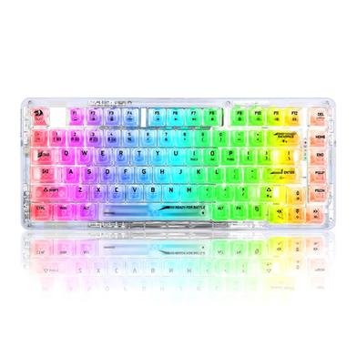 Redragon K649 Elf Pro Translucent Custom Silver Switch Mechanical Keyboard image