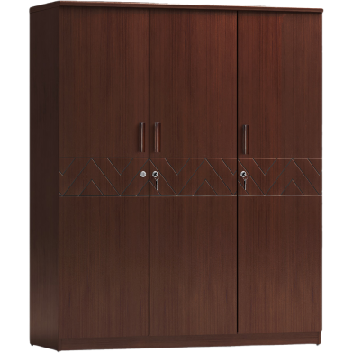 Regal Athena Wooden 3 Door Almirah CBH-357-3-1-20 image