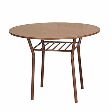 Regal Florence Woody Metal Dining Table | TDH-204-1-2-2 | image
