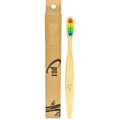 Regular AB-2043 Natural Bamboo Toothbrush Multi-Color image