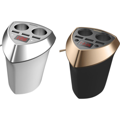 Remax 3USB Alien Series Smart Car Charger (CR-3XP) image