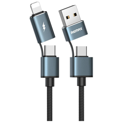 Remax RC-020t Aurora Series 4 in 1 Data Cable image