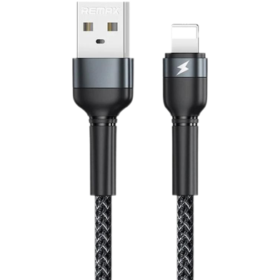 Remax RC-124i Jany Series Aluminum Alloy Braided Data Cable for iPhone image