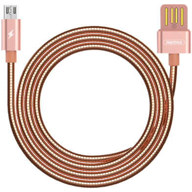 Remax Silver Serpent Series Data Cable for Micro 1M RC-080m image
