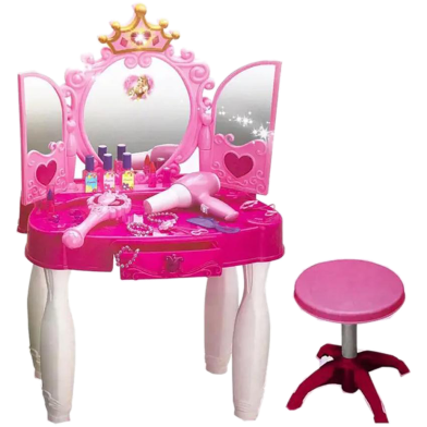 Remote Control Dressing Table for Kids Pretend Role Play Set Toy image