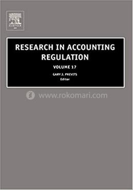 Research in Accounting Regulation image