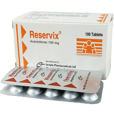 Reservix 100 mg - 10's Strip Tablet image