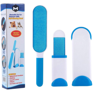 Reusable Pet Fur Remover With Self Cleaning Base image