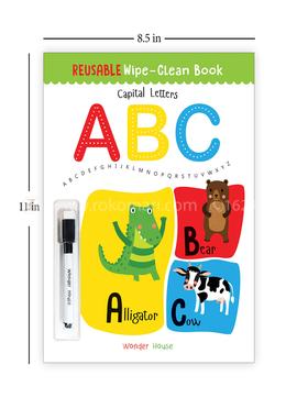 Reusable Wipe And Clean Book (Capital Letters) image