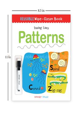Reusable Wipe And Clean Book (Tracing Lines Patterns) image