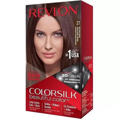 Revlon Hair Color Colorsilk Dark Golden Brown 3G image