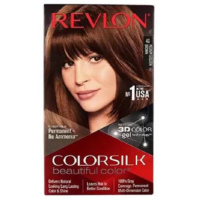 Revlon Hair Color Colorsilk Golden Brown 4G image