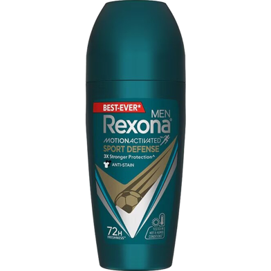 Rexona Motion Activated Sports Defense Roll On For Men image