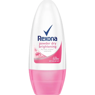 Rexona - Power Dry Brightening Deodorants Dry Roll On For Women - 50ml image