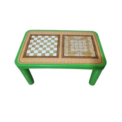 Rfl Baby Bed Table Printed (Chess) - Sandal Wood image