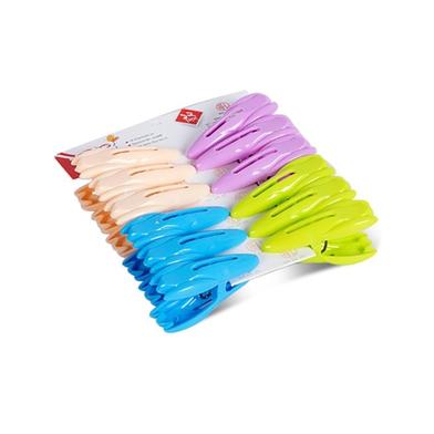 Rfl Beauty Cloth Clip 12 Pcs Set - Assorted image