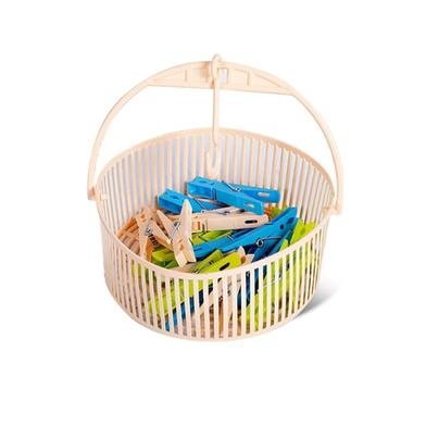 Rfl Clip Basket (Single) With 18 Pcs Clip-Assorted image