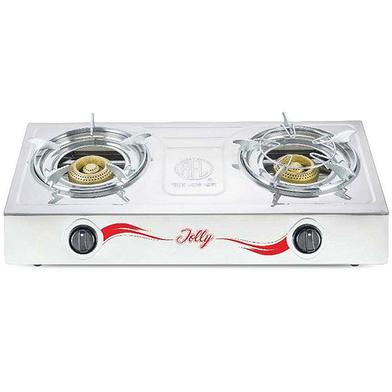 Rfl Double Stainless Steel Lpg Auto Gas Stove (Jolly Beehive) image